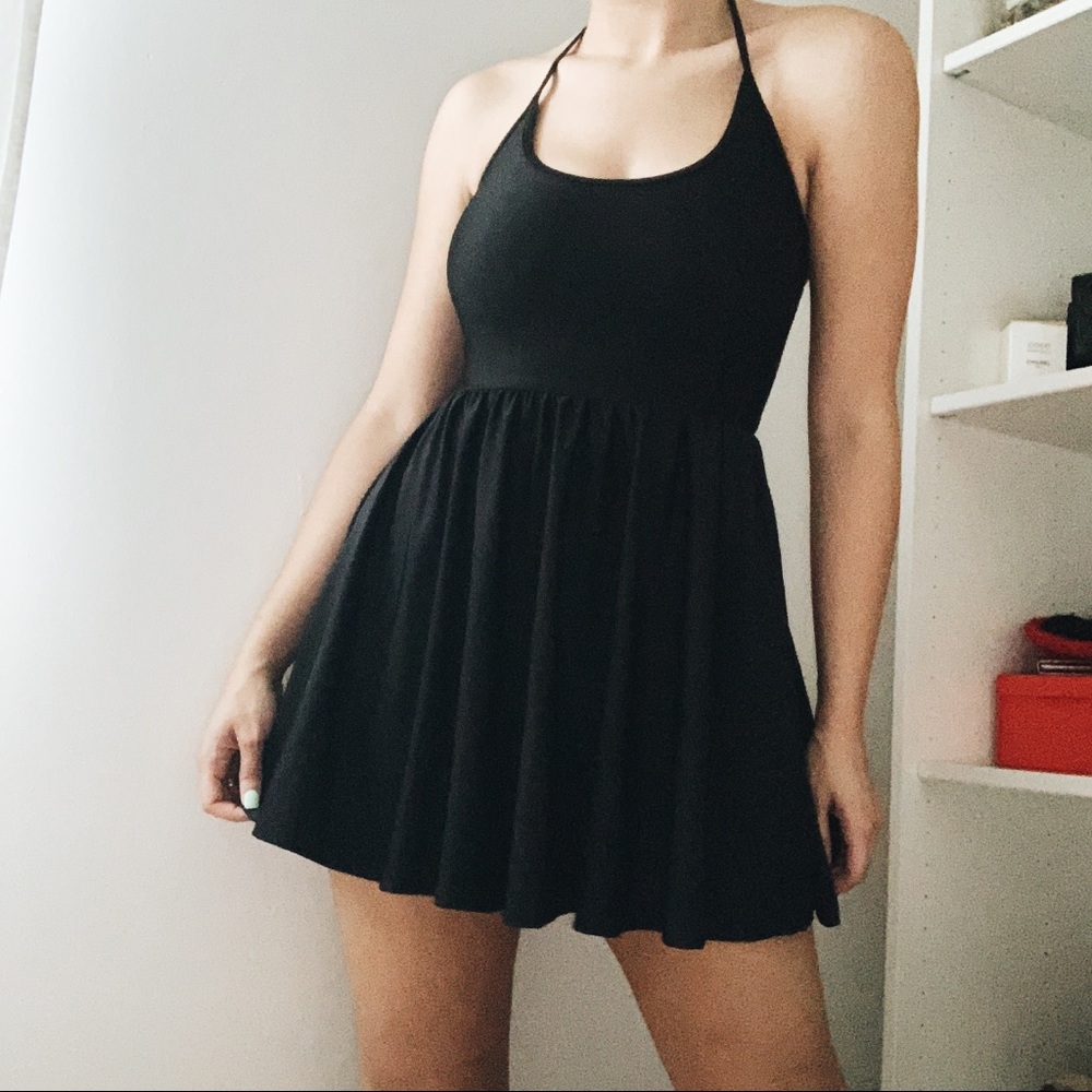 Spandex Halter Dress